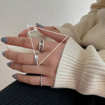 Bague chaîne vintage en argent sterling S925, J238, J1322, J1493, J3347, J3337, J3085, J3153, J3083, J3279, J1771, J1872, J2428, J2429, J1809, J2788, J2651, J2657, J2139, J1997, J2154, J2283, J2285, J1739, J1710, J1716, J1733, J1034, J775, J2665, J2...