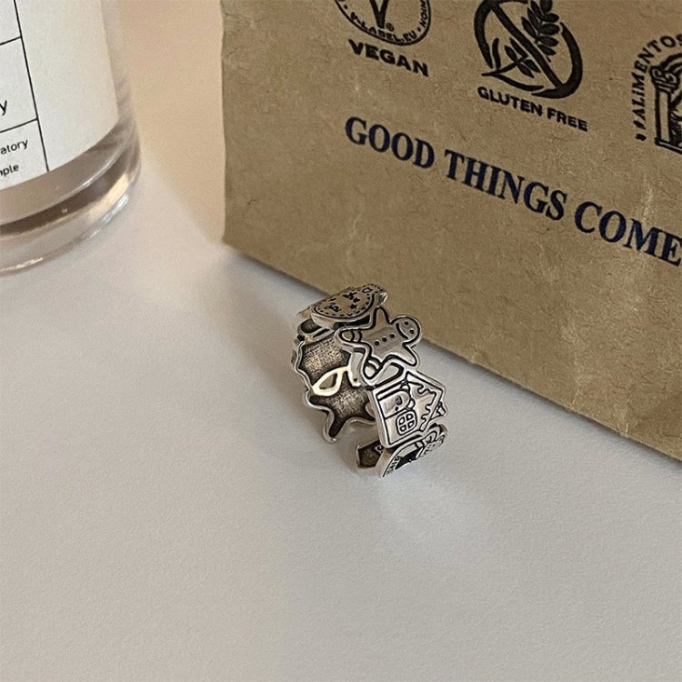 Bague chaîne vintage en argent sterling S925, J238, J1322, J1493, J3347, J3337, J3085, J3153, J3083, J3279, J1771, J1872, J2428, J2429, J1809, J2788, J2651, J2657, J2139, J1997, J2154, J2283, J2285, J1739, J1710, J1716, J1733, J1034, J775, J2665, J2...