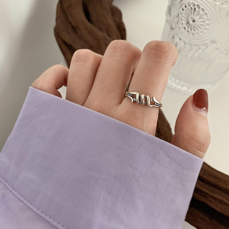 Bague chaîne vintage en argent sterling S925, J238, J1322, J1493, J3347, J3337, J3085, J3153, J3083, J3279, J1771, J1872, J2428, J2429, J1809, J2788, J2651, J2657, J2139, J1997, J2154, J2283, J2285, J1739, J1710, J1716, J1733, J1034, J775, J2665, J2...