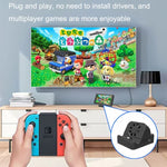 Pour Nintendo Switch / Switch OLED SW300 Convertisseur de diffusion vidéo HDMI avec base de refroidissement et chargeur