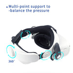 Pour les lunettes de VR Meta Quest 2, sangle de tête Elite réglable pour améliorer le confort, sangle réglable