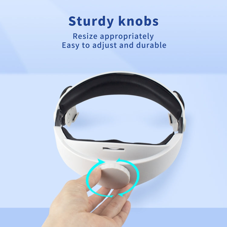 Pour les lunettes de VR Meta Quest 2, sangle de tête Elite réglable pour améliorer le confort, sangle réglable