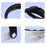 Pour les lunettes de VR Meta Quest 2, sangle de tête Elite réglable pour améliorer le confort, sangle réglable