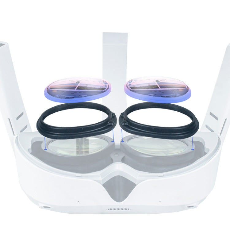 Monture magnétique pour lentilles myopes Pico 4, Spécifications : monture de lunettes, monture + lentilles anti-lumière bleue