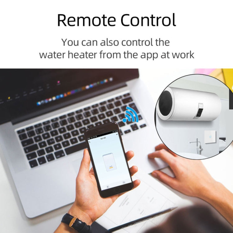 Interrupteur intelligent Tuya ZigBee 40A haute puissance pour chauffe-eau, lumière, climatiseur, minuterie, commande vocale à distance, ZigBee 40A blanc, ZigBee 40A noir