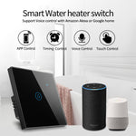 Interrupteur intelligent Tuya ZigBee 40A haute puissance pour chauffe-eau, lumière, climatiseur, minuterie, commande vocale à distance, ZigBee 40A blanc, ZigBee 40A noir