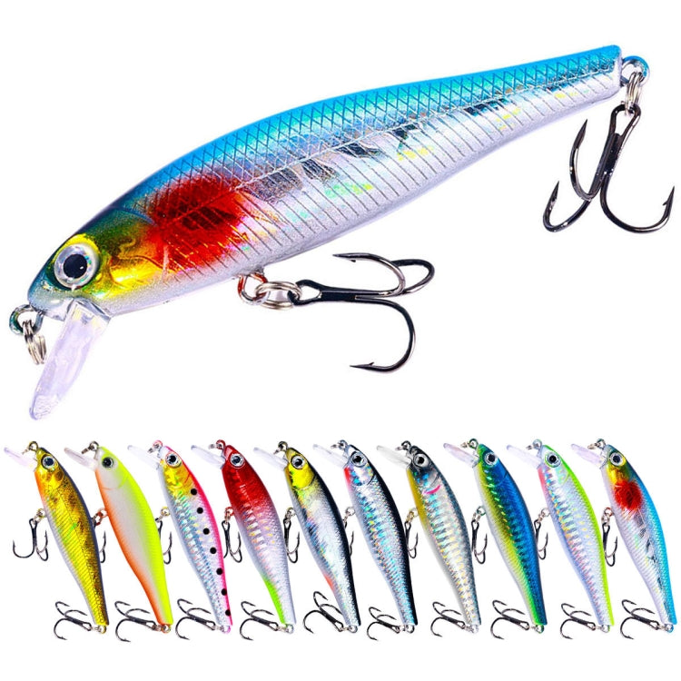 HENGJIA MI160 Leurre flottant Minno 8,8 cm 9 g, 10 couleurs, boîte de 10 couleurs, numéros 1 à 10