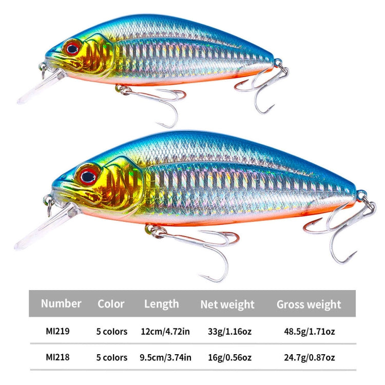 HENGJIA Leurre coulant Minnow pour lancer longue distance, 9,5 cm 15 g, 12 cm 32 g