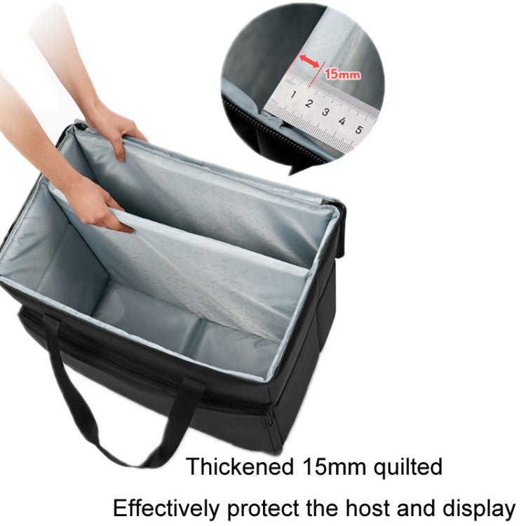 Sac de rangement pour ordinateur de bureau Baona BN-K002 pour unité centrale, moniteur et clavier, taille : moyen 24 pouces, simple couche 24 pouces