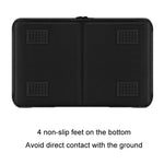 Sac de rangement pour ordinateur de bureau Baona BN-K002 pour unité centrale, moniteur et clavier, taille : moyen 24 pouces, simple couche 24 pouces