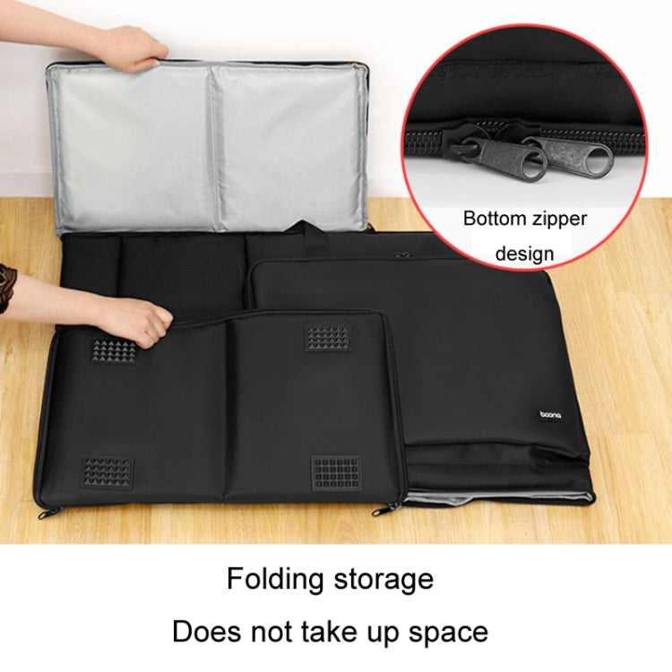 Sac de rangement pour ordinateur de bureau Baona BN-K002 pour unité centrale, moniteur et clavier, taille : moyen 24 pouces, simple couche 24 pouces
