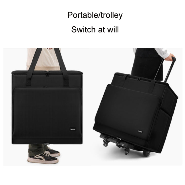 Sac de rangement pour ordinateur de bureau Baona BN-K002 pour unité centrale, moniteur et clavier, taille : moyen 24 pouces, simple couche 24 pouces