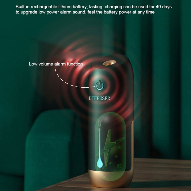 Diffuseur automatique temporisé pour la purification de l'air, machine seule, sans huile essentielle, 2.0 Vert Forêt, 2.0 Rose Poudré, 2.0 Gris Spatial, 2.0 Violet