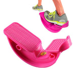 Planche inclinée de fitness pour étirement, pédale de relaxation pour mollets debout, rouge rose, bleu, jaune, noir, rose avec sangle pour pied, bleu avec sangle pour pied, violet avec sangle pour pied
