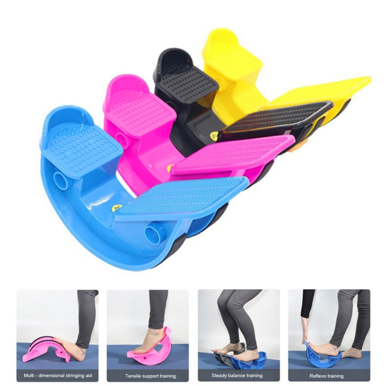Planche inclinée de fitness pour étirement, pédale de relaxation pour mollets debout, rouge rose, bleu, jaune, noir, rose avec sangle pour pied, bleu avec sangle pour pied, violet avec sangle pour pied