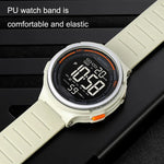 SKMEI 1841 Outdoor Sports Students Waterproof Luminous Countdown Watch, 1841 Black, 1841 Light Grey