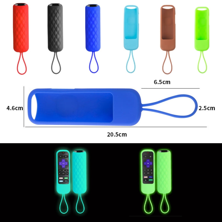 Pour TCL Roku 3600R/3900/Voice RCAL7R 2 coques en silicone pour télécommande