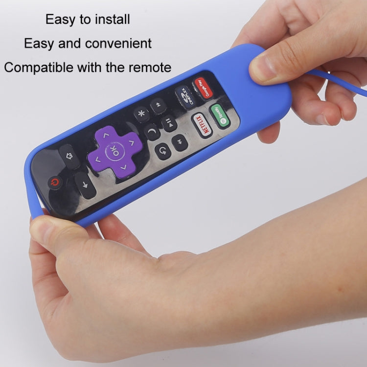 Pour TCL Roku 3600R/3900/Voice RCAL7R 2 coques en silicone pour télécommande