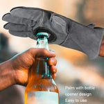 Gants de barbecue de camping en plein air, résistants aux hautes températures, gants isolants, 2417