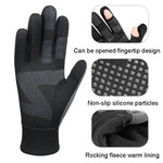 Gants de cyclisme chauds antidérapants et étanches pour sports de plein air avec écran tactile, S, M, L, XL