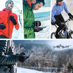 Gants de cyclisme chauds antidérapants et étanches pour sports de plein air avec écran tactile, S, M, L, XL