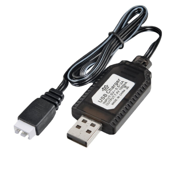 Chargeur de batterie lithium 7,4V accessoires pour avion jouet câble de données USB