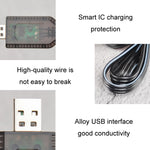 Chargeur de batterie lithium 7,4V accessoires pour avion jouet câble de données USB