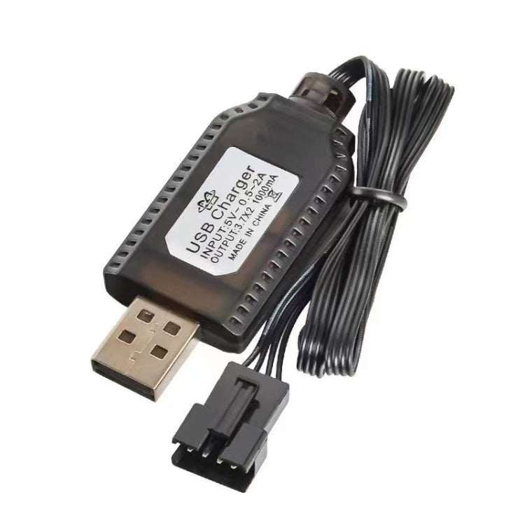 Câble de charge pour avion quadri-rotor 3,7V x 2 USB avec puce intelligente