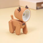Lampe de table miniature de dessin animé, rechargeable, à monter soi-même, veilleuse décorative pour bureau