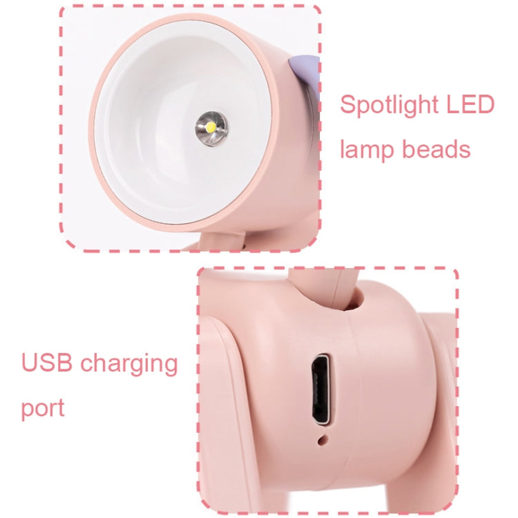 Lampe de table miniature de dessin animé, rechargeable, à monter soi-même, veilleuse décorative pour bureau