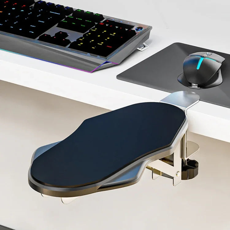 Punch-free Computer Desk Sponge Pad Hand Bracket Multifunctional Desk Elbow Rest, Basic, Folding, Folding Rotating
