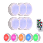 Lampe de chevet Ambience Pat Light, protection oculaire, lumière de nuit, batterie lumière blanche, batterie lumière couleur RGBW, chargement lumière couleur RGBW