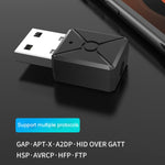 A30 Adaptateur Audio Sans Fil Récepteur Émetteur Bluetooth 5.0 USB, A30