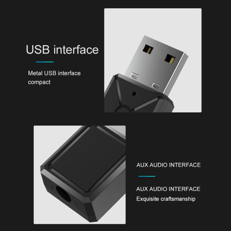 A30 Adaptateur Audio Sans Fil Récepteur Émetteur Bluetooth 5.0 USB, A30