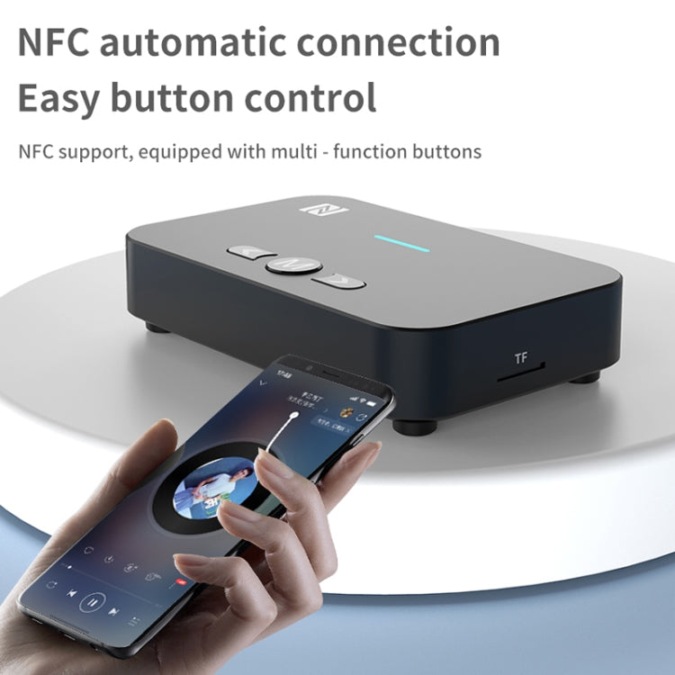 Émetteur-récepteur A2 NFC 5.1 Bluetooth U Disque/Carte TF/AUX/RCA, A2