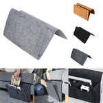 B05006 Sac de rangement en feutre pour chevet Sac de rangement suspendu Sac de rangement pour débris de canapé