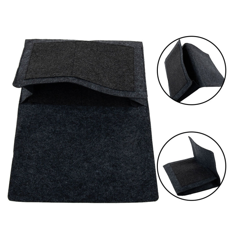 B05006 Sac de rangement en feutre pour chevet Sac de rangement suspendu Sac de rangement pour débris de canapé