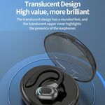 F8 Écouteurs sans fil stéréo Bluetooth à suspension, avec boîtier de charge, avec boîtier de charge (noir une oreille), avec boîtier de charge (bleu une oreille), avec boîtier de charge (rouge une oreille), avec boîtier de charge (vert une oreille)