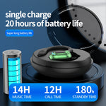 F8 Écouteurs sans fil stéréo Bluetooth à suspension, avec boîtier de charge, avec boîtier de charge (noir une oreille), avec boîtier de charge (bleu une oreille), avec boîtier de charge (rouge une oreille), avec boîtier de charge (vert une oreille)