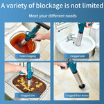 Déboucheur de toilettes, dragueur de canalisations de toilettes, siphon de sol bouché, outil pneumatique haute pression domestique, HX28 (Gris), HX28 (Noir), HX28 (Vert), HX28 (Blanc)
