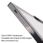 Tablette de dessin de bureau rechargeable A4-D28B, avec câble de charge, avec câble de charge + adaptateur prise US, avec câble de charge + adaptateur prise UK, avec câble de charge + adaptateur prise EU, avec câble de charge + adaptateur prise AU