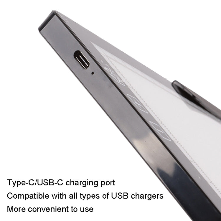 Tablette de dessin de bureau rechargeable A4-D28B, avec câble de charge, avec câble de charge + adaptateur prise US, avec câble de charge + adaptateur prise UK, avec câble de charge + adaptateur prise EU, avec câble de charge + adaptateur prise AU