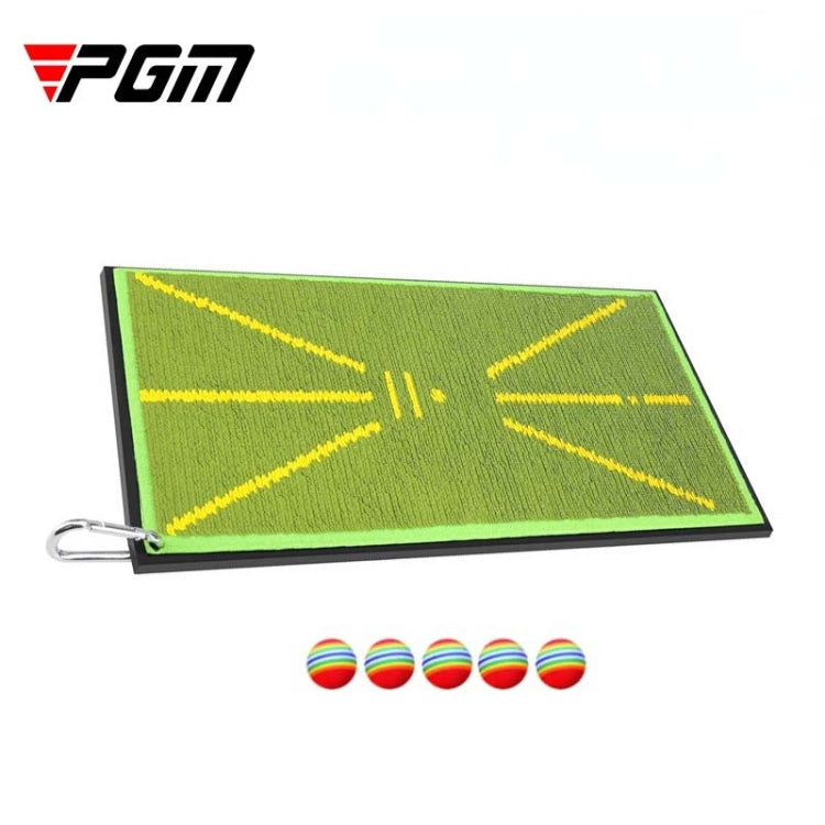 Tapis de détection d'entraînement au swing de golf PGM DJD038 avec perles, style : avec 5 balles en mousse, sans balles