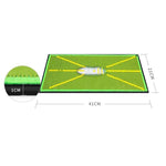 Tapis de détection d'entraînement au swing de golf PGM DJD038 avec perles, style : avec 5 balles en mousse, sans balles