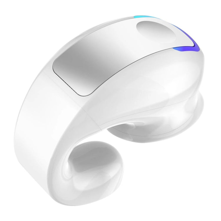GD28 Écouteur Bluetooth Léger à Clip pour Oreille, Étanche IPX4, GD28 Noir Simple, GD28 Blanc Simple