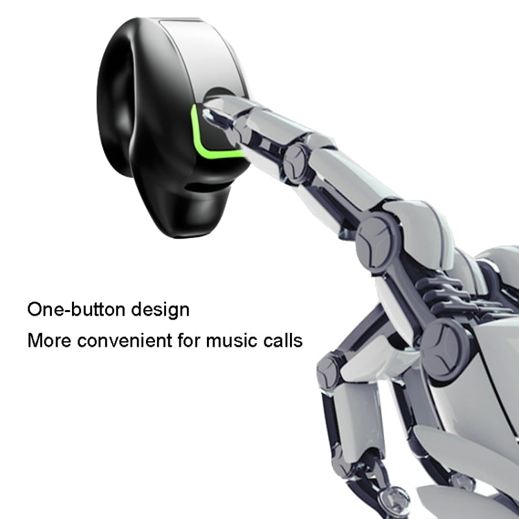 GD28 Écouteur Bluetooth Léger à Clip pour Oreille, Étanche IPX4, GD28 Noir Simple, GD28 Blanc Simple