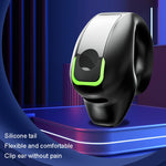 GD28 Écouteur Bluetooth Léger à Clip pour Oreille, Étanche IPX4, GD28 Noir Simple, GD28 Blanc Simple