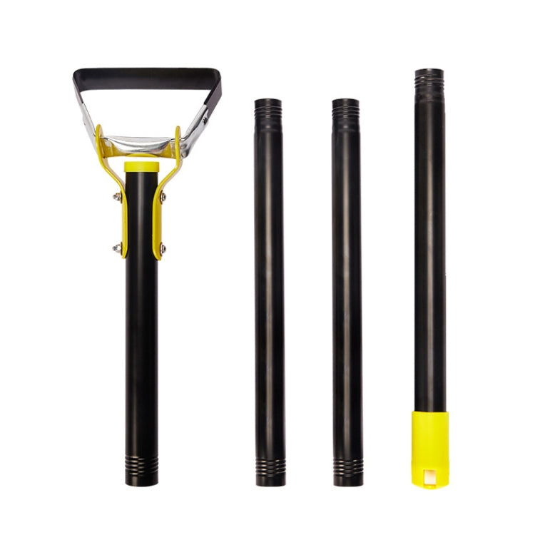 Outils de jardinage MYL-10 houes à désherber avec anneau étrier, 3 sections 1,2m, 4 sections 1,6m, 5 sections 2,0m, 6 sections 2,4m