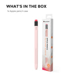 AhaStyle PT180-2 Étui de protection en silicone antidérapant et antichute pour stylet capacitif, pour Apple Pencil 1, pour Apple Pencil 2
