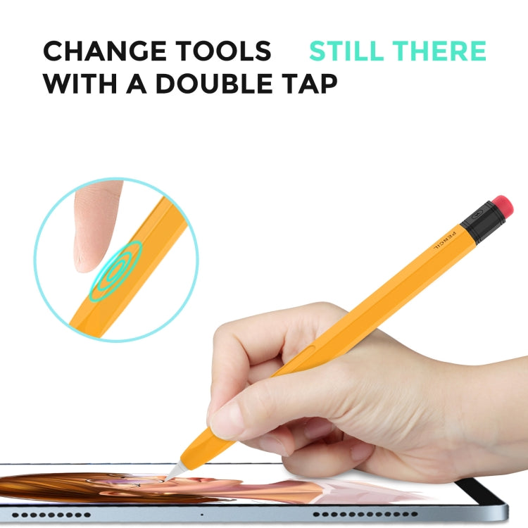 AhaStyle PT180-2 Étui de protection en silicone antidérapant et antichute pour stylet capacitif, pour Apple Pencil 1, pour Apple Pencil 2